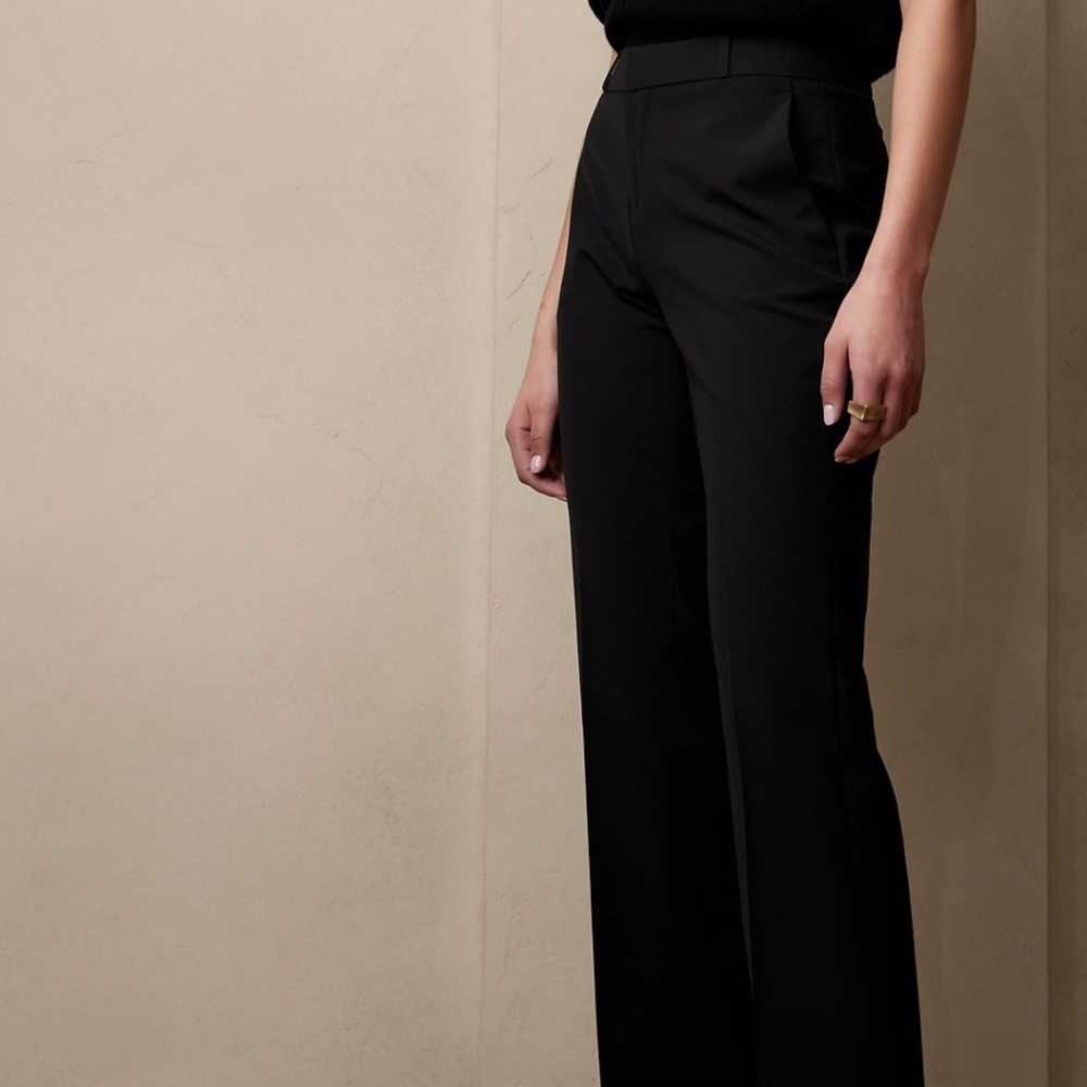 Logan Banana Republic Black Dress Pants Size 0 - Never Worn